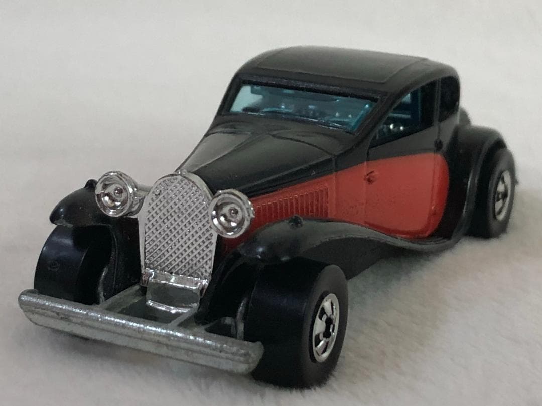 当時物・激レア】ホットウィール '37 Bugatti 輸出用台紙（豪州流通品）