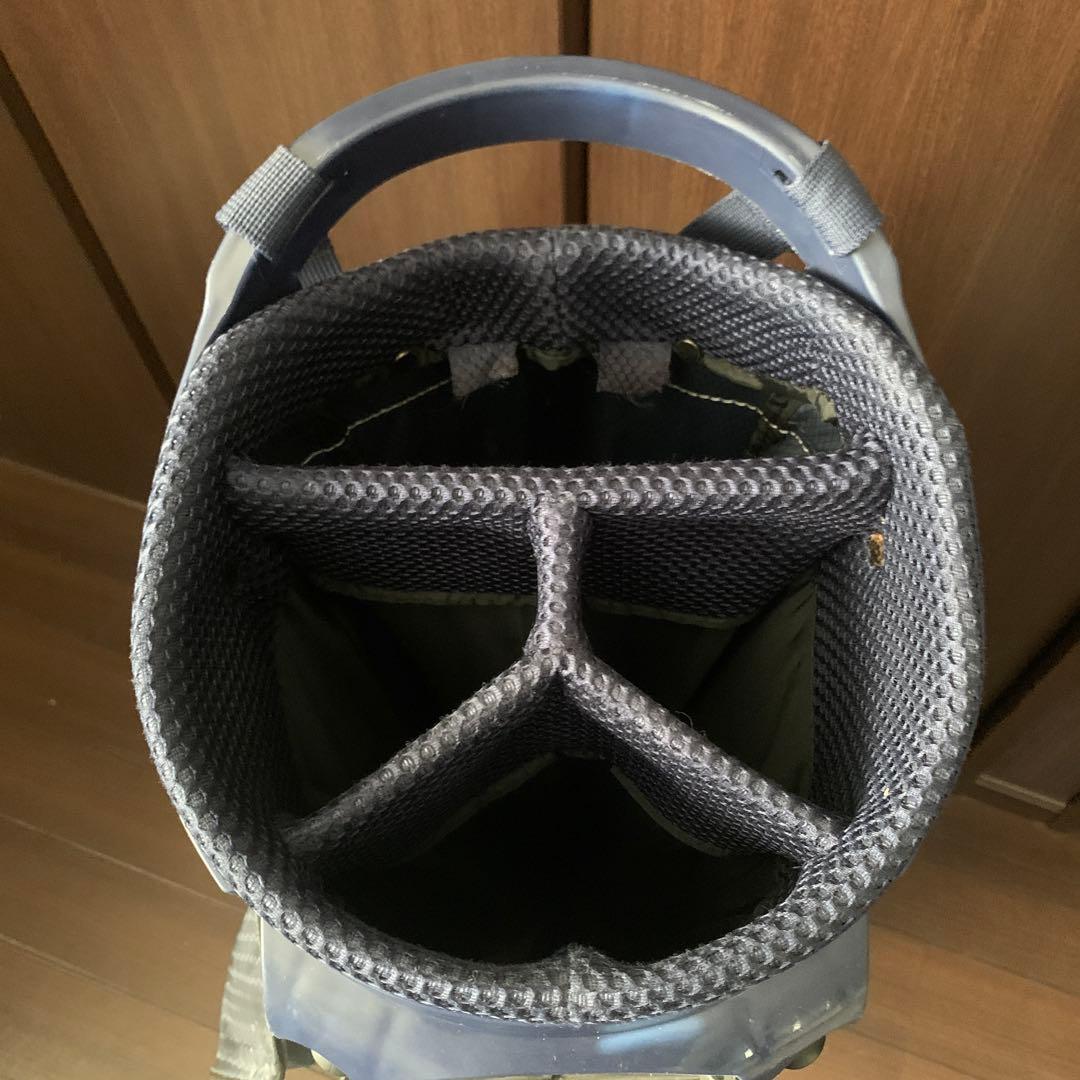 PEARLY GATES キャディバッグ ネイビー/ホワイト