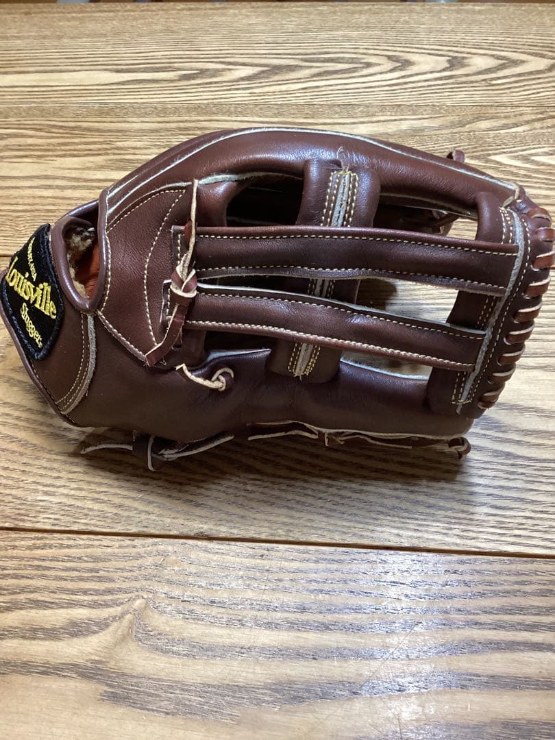 【美品】ルイスビルスラッガー 軟式 グローブ LOUISVILL SLUGGER