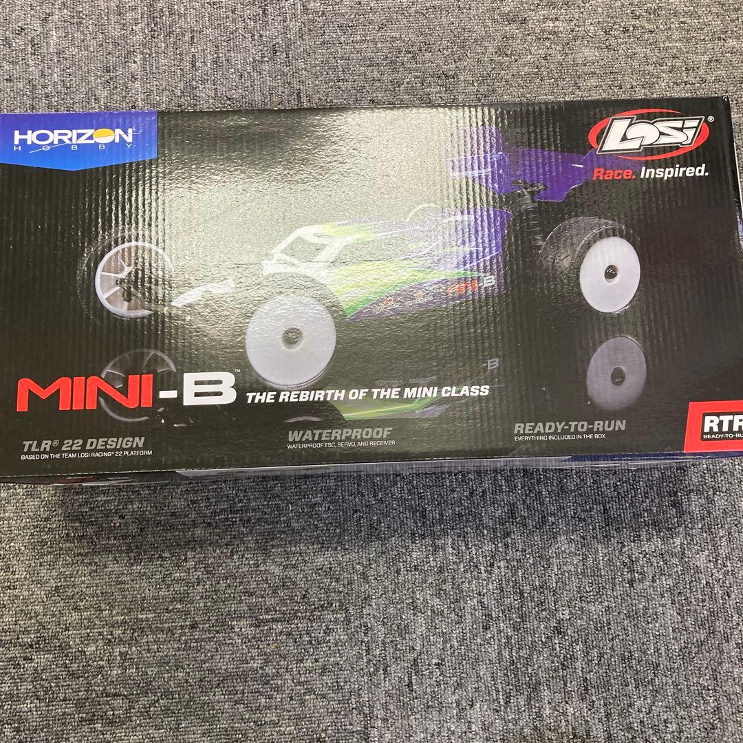 Losi Mini-B RTR 1/16 2WD バギー - イエロー/ホワイト