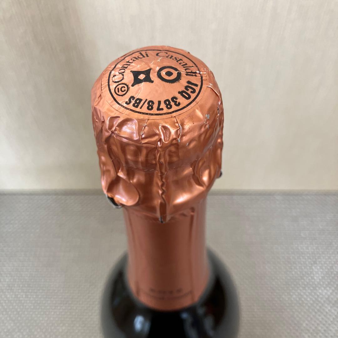 フランチャコルタ ブリュット ロゼ DOCG コンタディ カスタルディ750ml