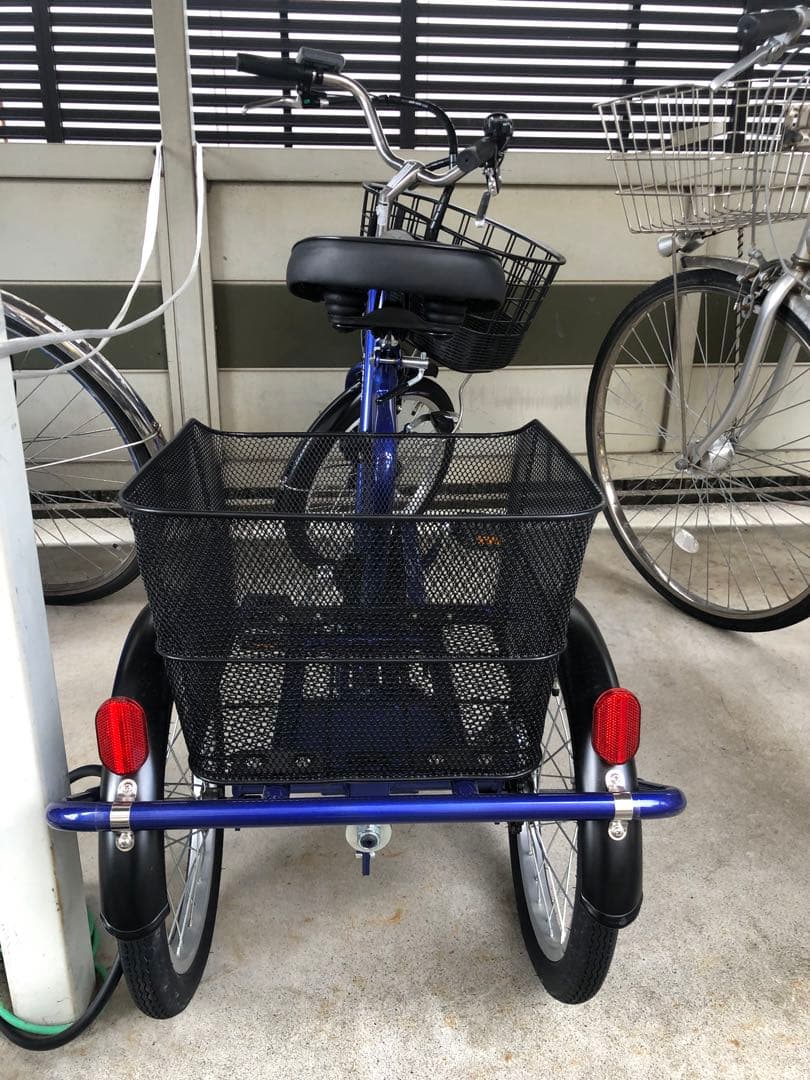 【美品】E-PARTON 電動アシスト三輪自転車 BEPN20SB