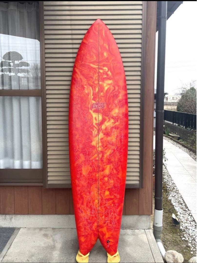 サーフィン・ボディボード Elmore surfboards Fryed fish 6.10