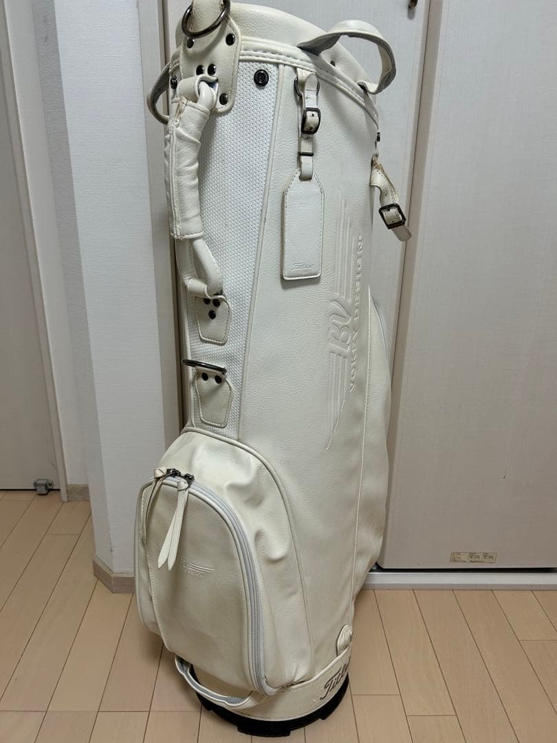 タイトリスト・ボーケイ限定モデルキャディバッグ（白）　CB6VW
