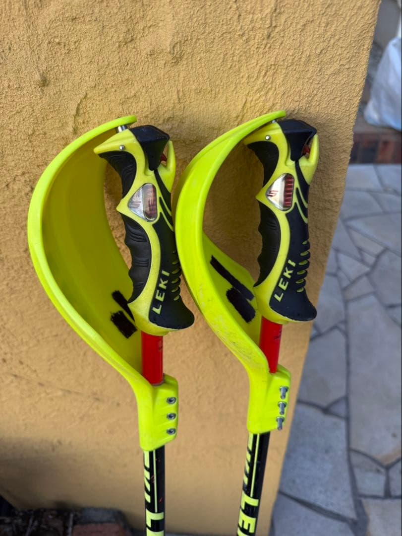 LEKI WCR LITE SL 3D 113cmへ加工済み アルミ