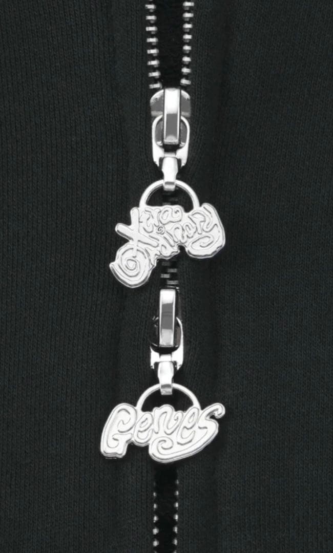 Xtra Ordinary クロップドジップパーカー Mサイズ ブラック