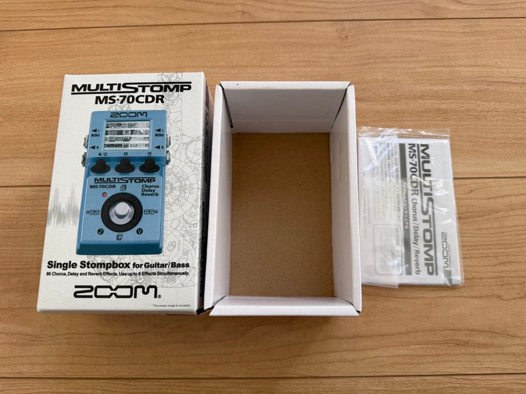 ZOOM MS-70CDR 箱・説明書あり