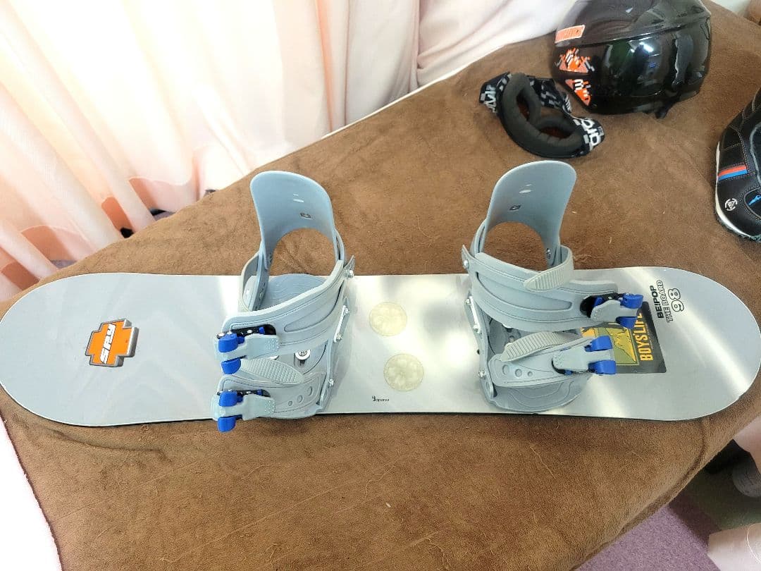 スノーボード 98cm ビンディング ブーツ ヘルメット ゴーグル セット