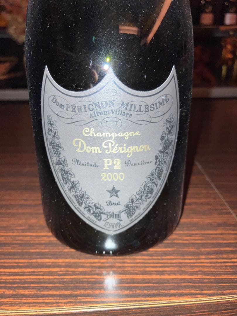希少 2000 ドンペリ Dom Pérignon P2 空き瓶1専用ケース1