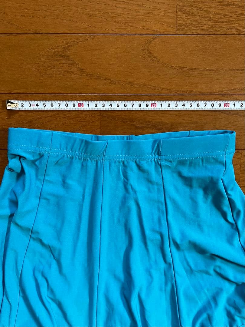 フラメンコドレス 青・ピンク花柄