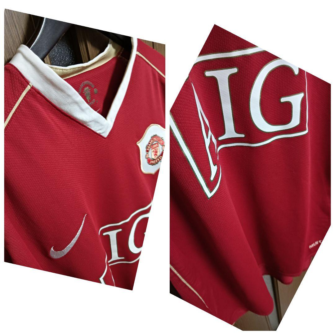 ナイキ マンチェスター・ユナイテッド ユニフォーム 06/07ホームXL 正規品