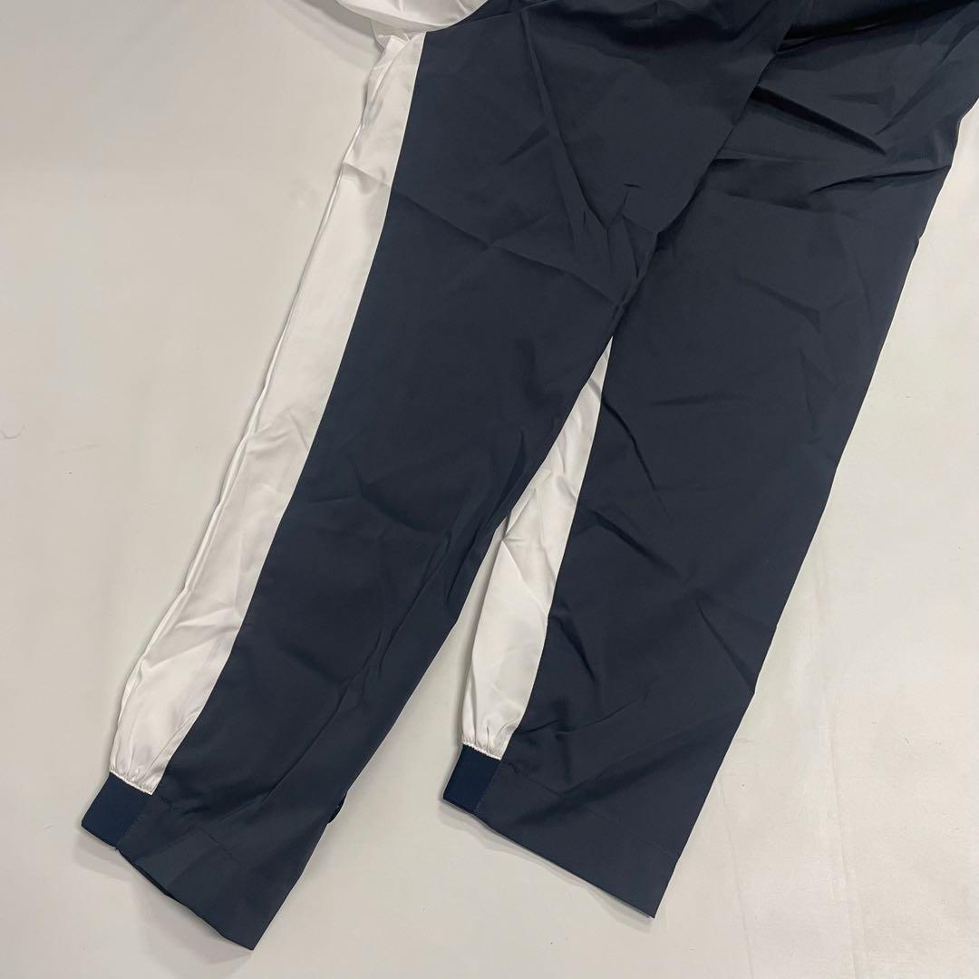 FIDRA ゴルフウェア ストレッチ ブロッキングジャケット XXL 白×紺