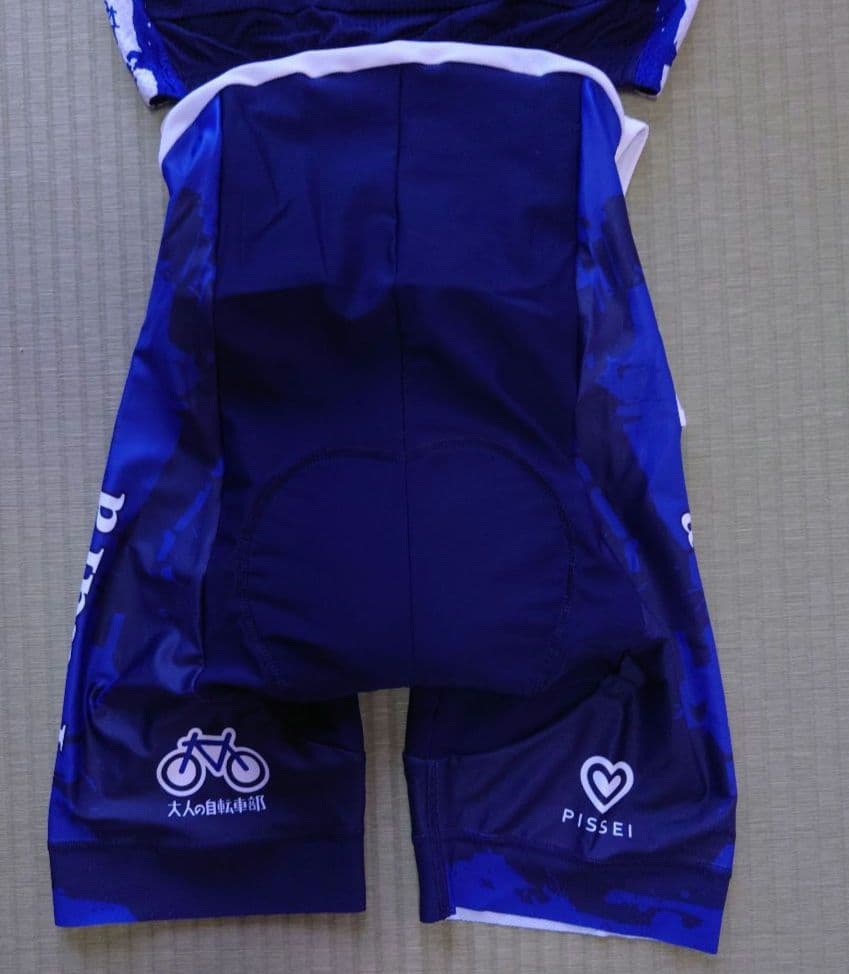 大人の自転車部の自転車用ウェア上下セット