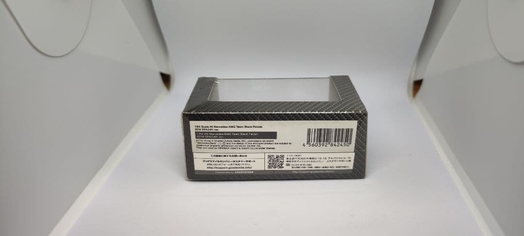 GSR 1/64 メルセデスベンツ AMG チーム ブラックファルコン 2019