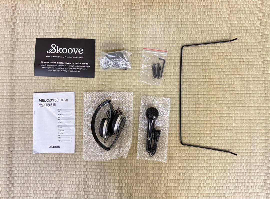 Alesis オールインワン 電子キーボード 61 Melody 61 MKII