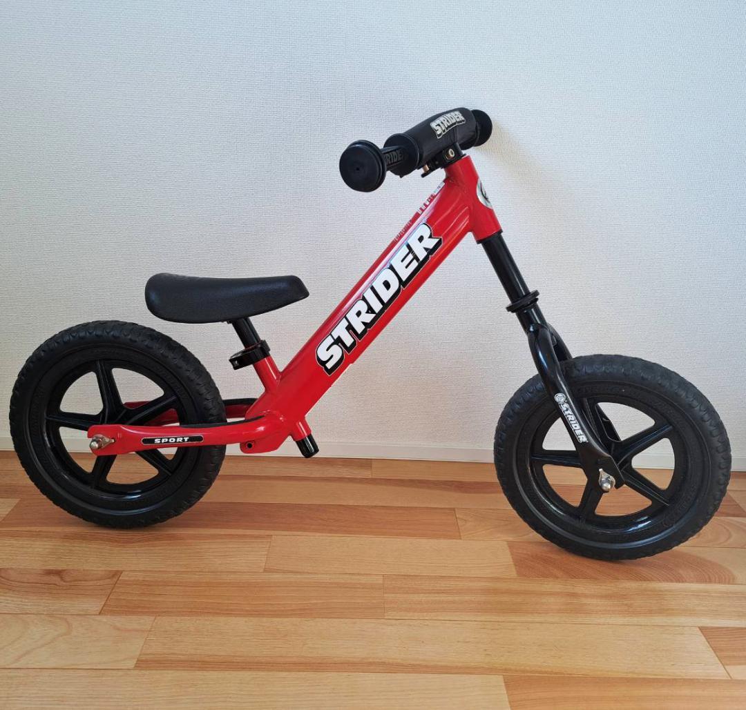 ★　ストライダー　STRIDER 12　レッド　バランスバイク　★