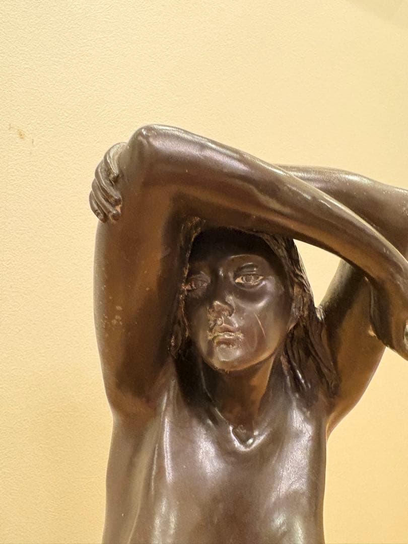 林良慶とおもわれるブロンズ像