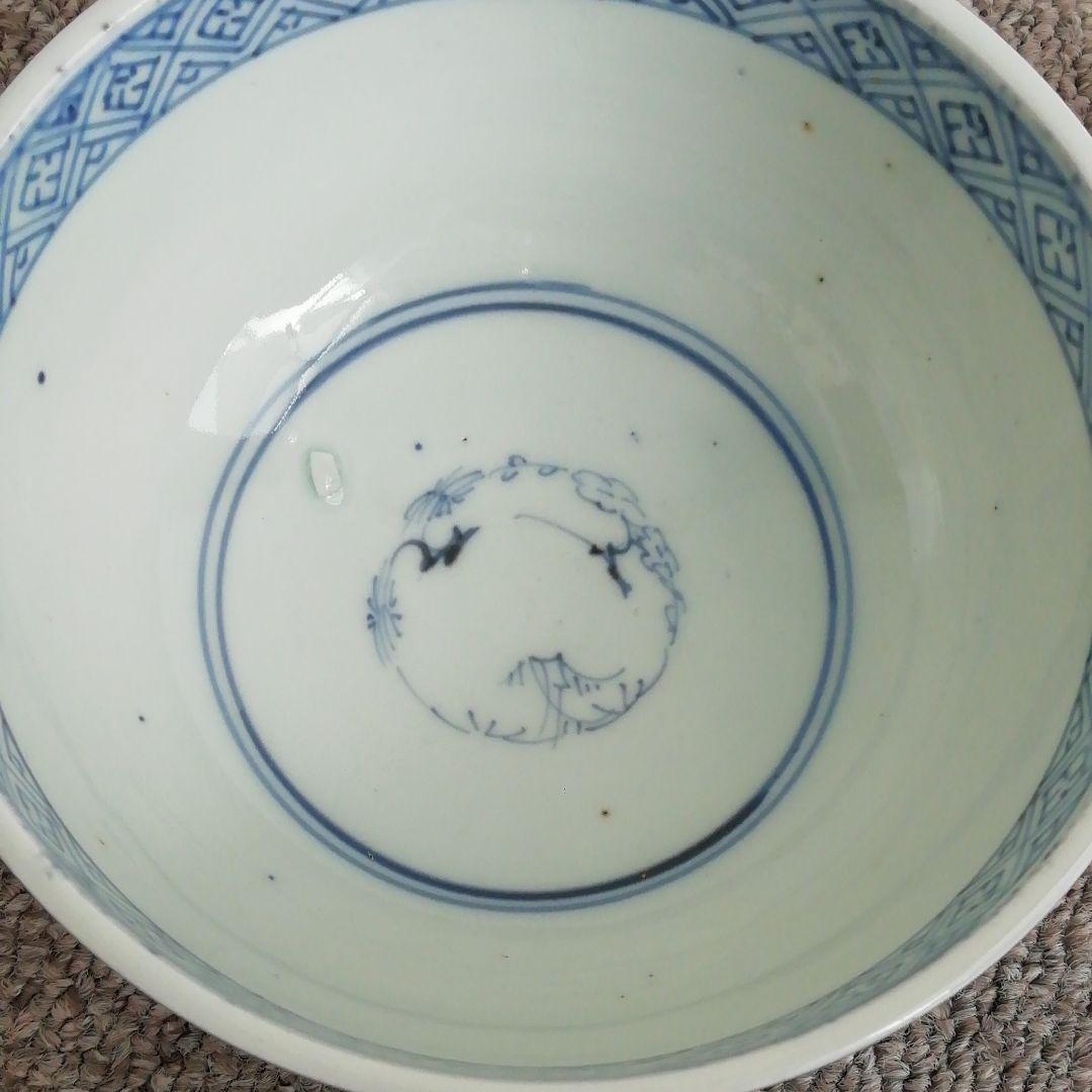 古伊万里　蓋付茶碗