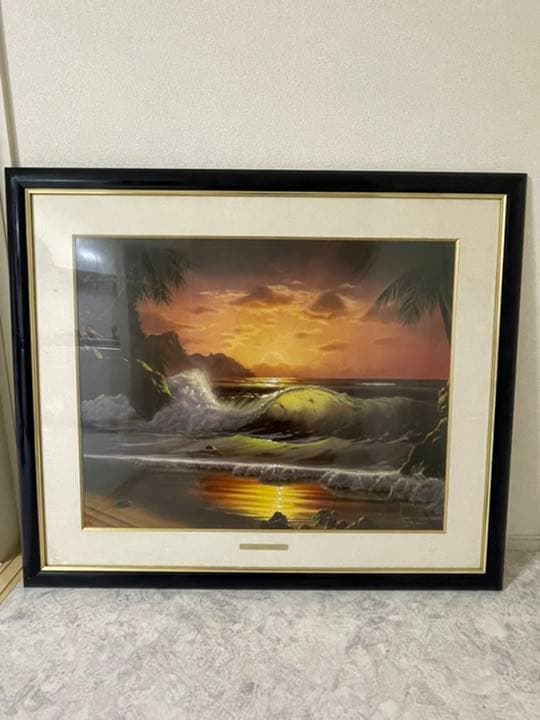 john al hogue ジョン・アル・ホーグ 絵画 サンライズ 額入り