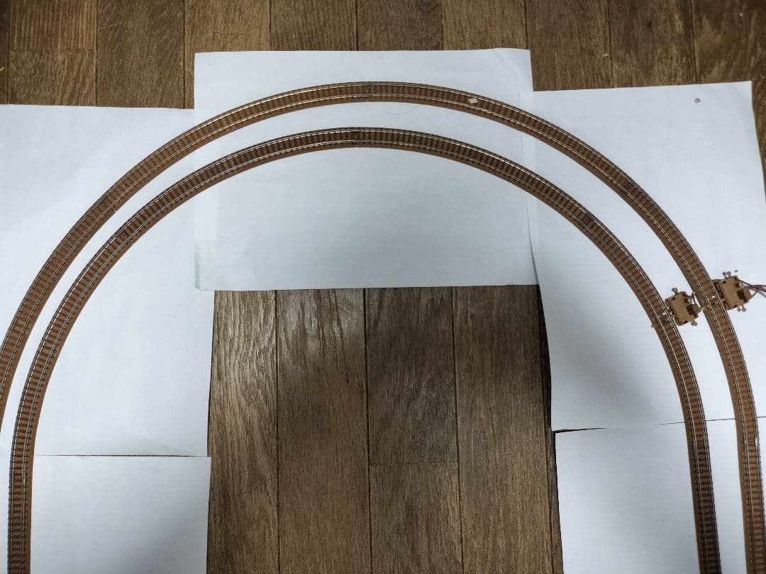 に*し様 複線両渡り　ダブルクロス　レイアウト　PX280　C317-45　C2