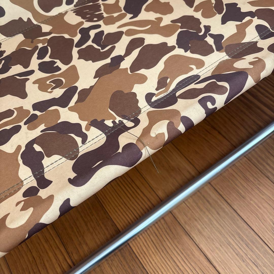 CAMP OUT キャプテンスタッグ迷彩柄 アウトドアチェア2脚セット