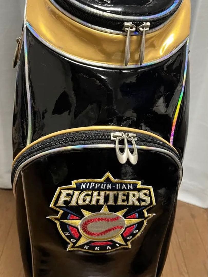 希少⭐︎ 北海道日本ハムファイターズ　ゴルフバッグ　キャディバッグ　9.5型