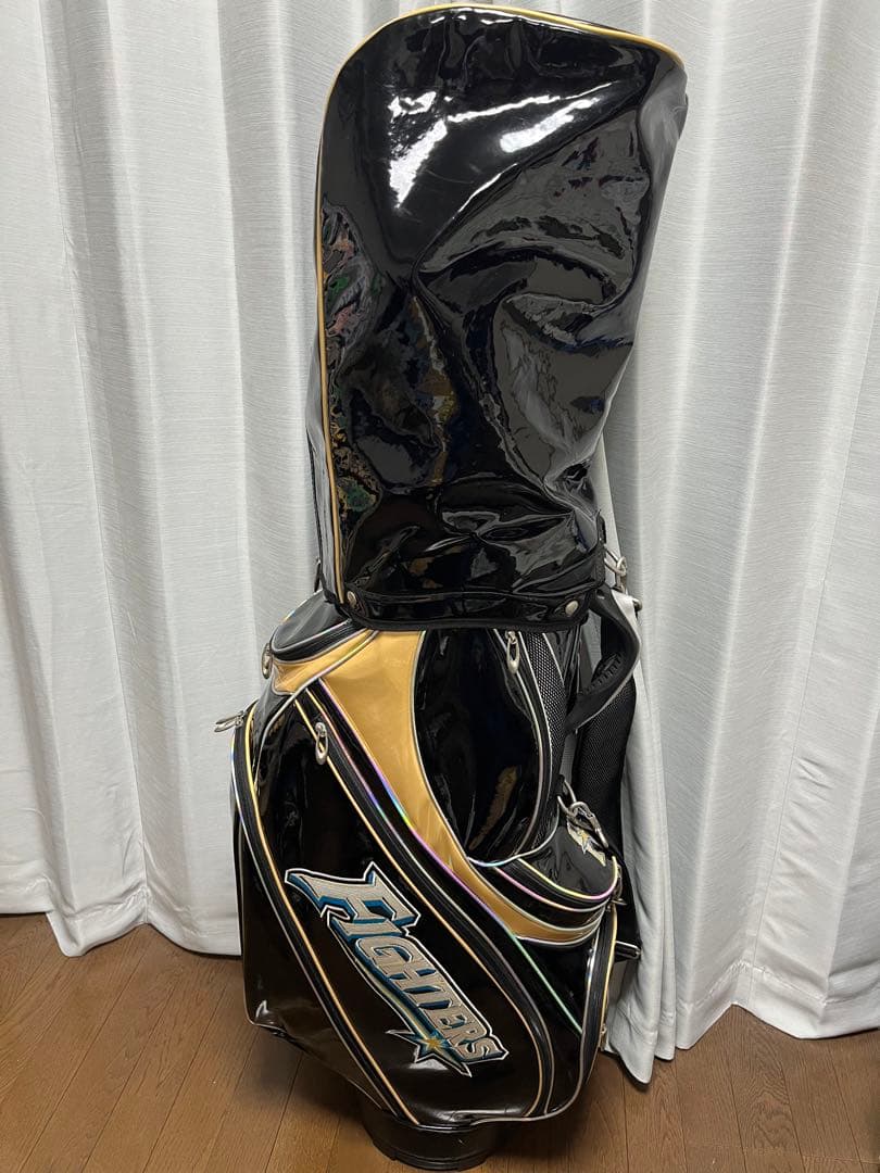 希少⭐︎ 北海道日本ハムファイターズ　ゴルフバッグ　キャディバッグ　9.5型