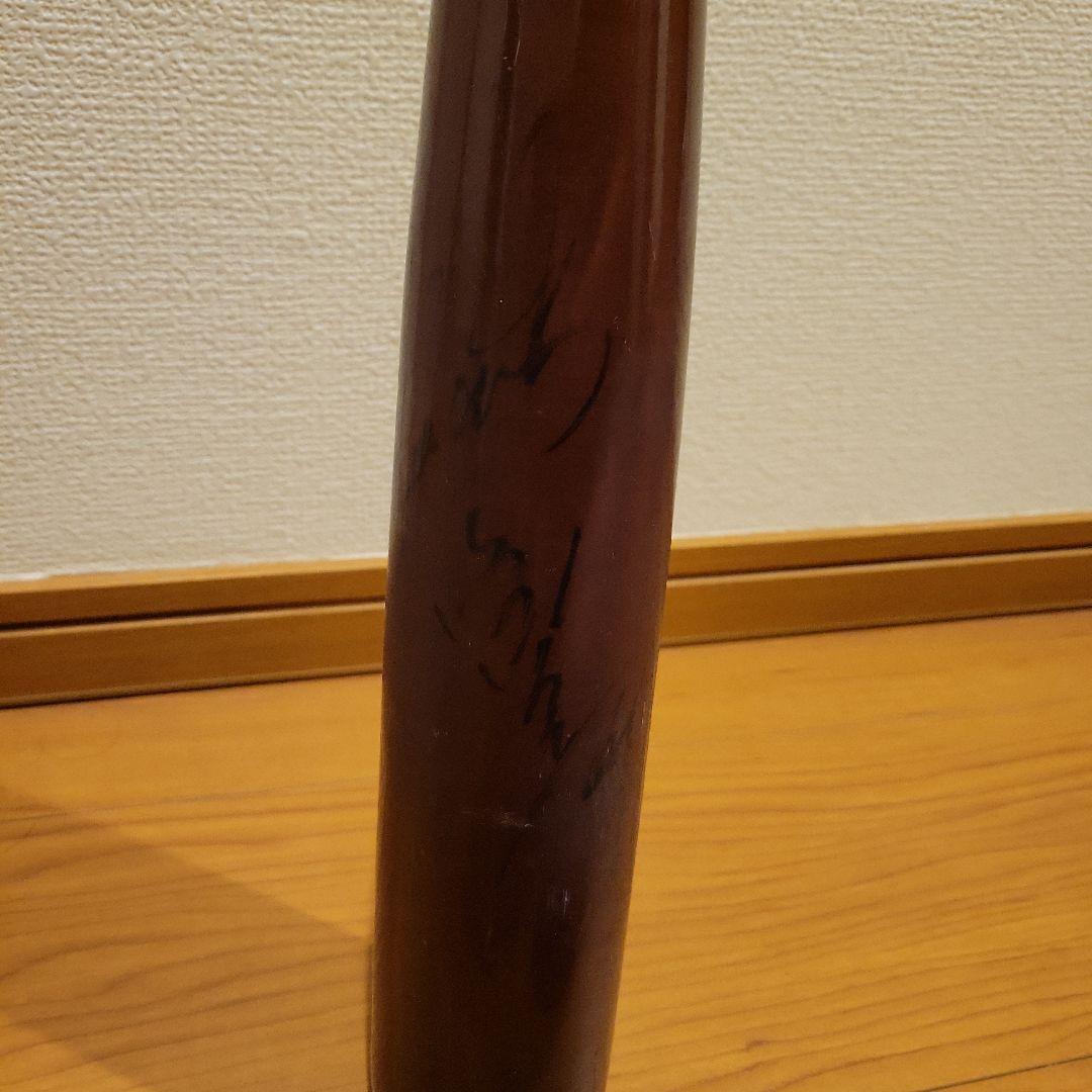 巨人　亀井　元選手　Mizuno Pro 木製バット サイン入り