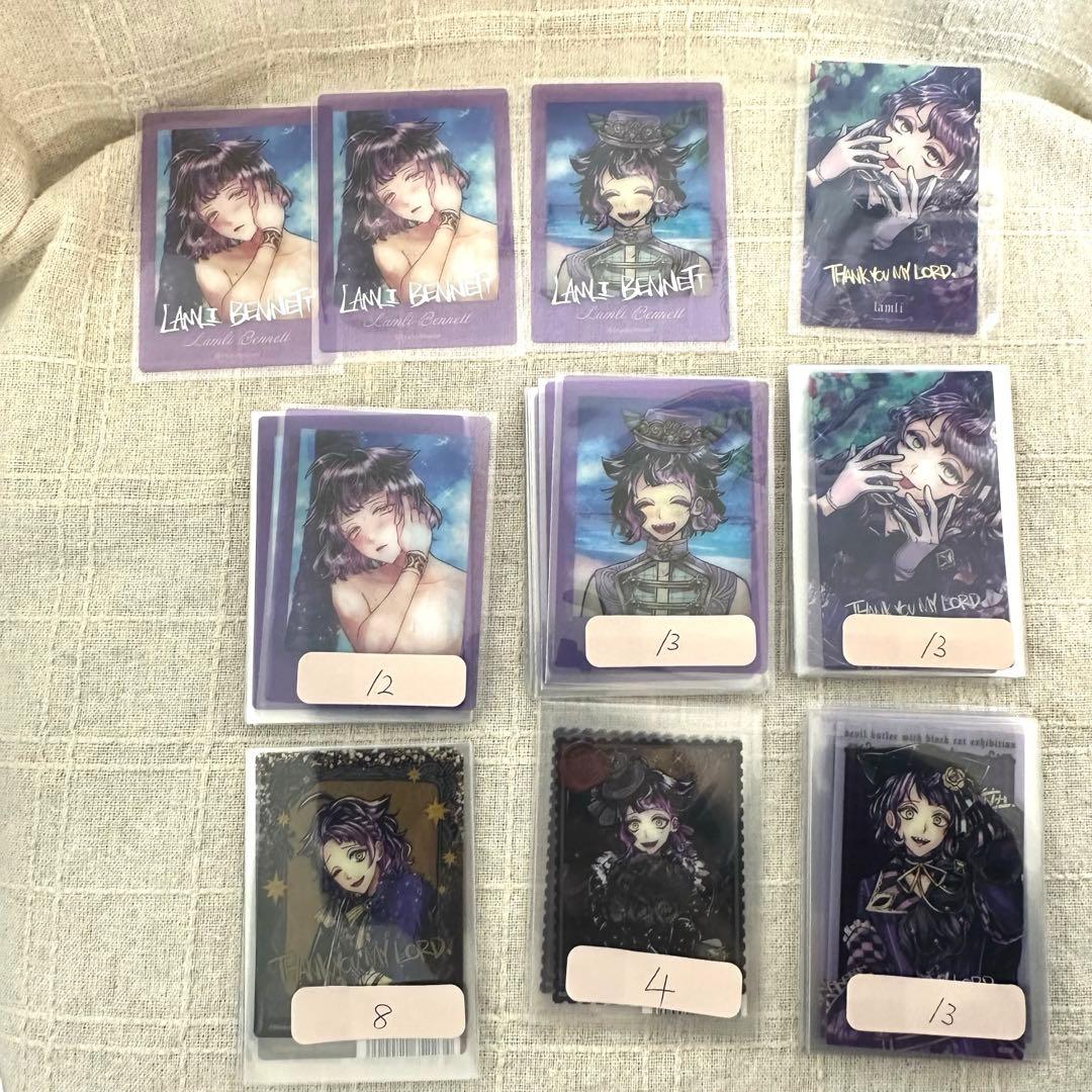 悪魔執事と黒い猫　あくねこ　ぱしゃこれ　バトコレ　特典　ポストカード等計750枚