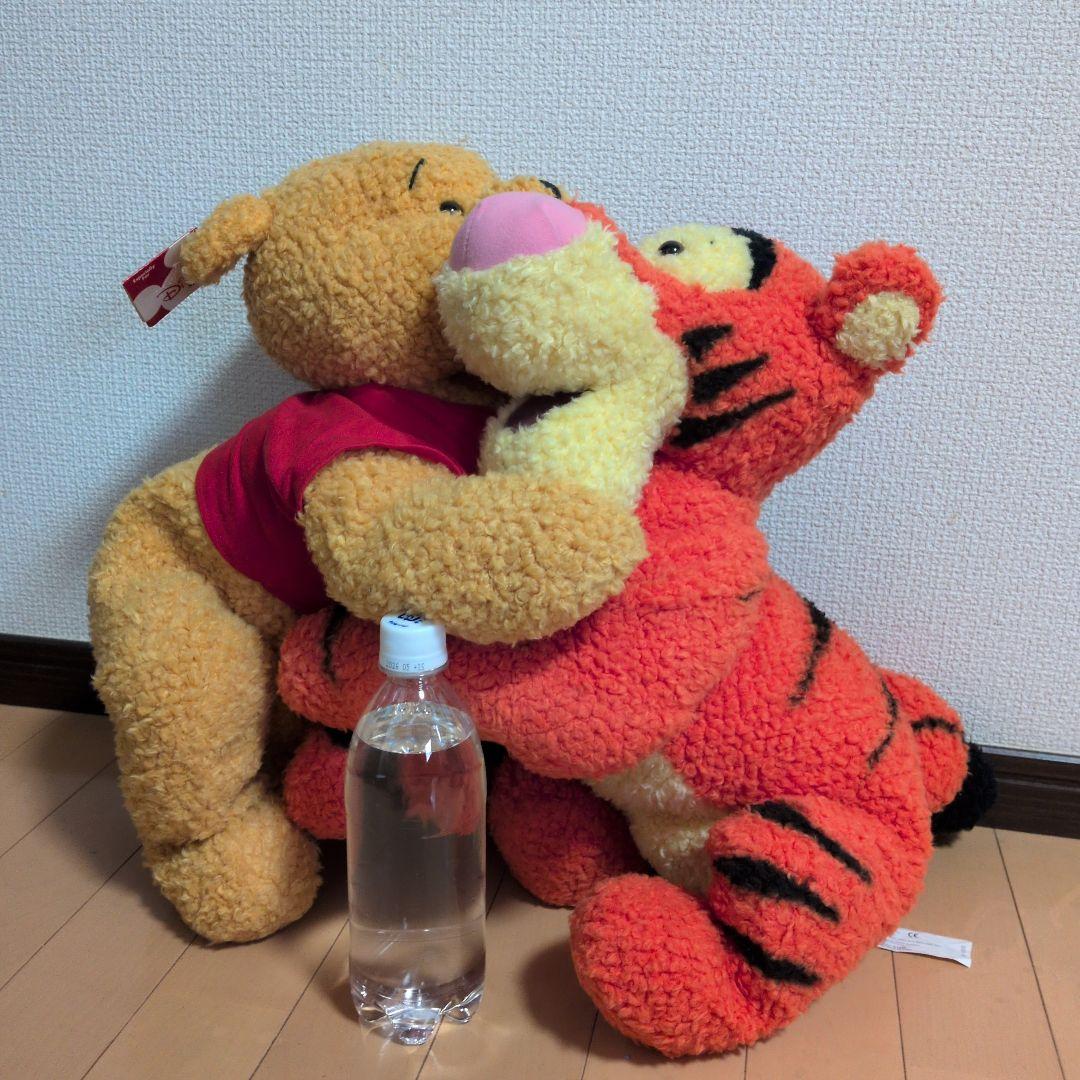 レトロ　プーさん　ティガー　ディズニーストア　ぬいぐるみ　BIG