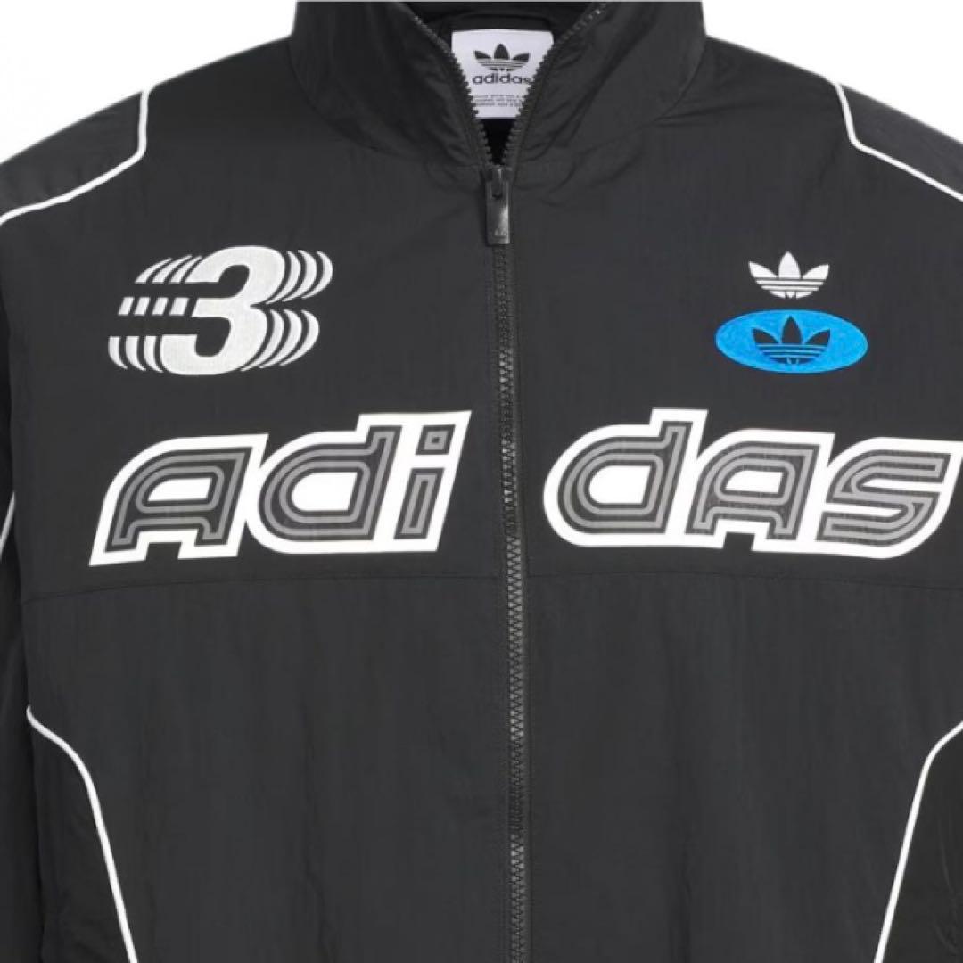 海外限定S ADIDAS レーシングジャケット black JM8033