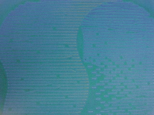 志野和男、【緑風 】、希少な額装用画集画、新品高級額 額装付、状態良好