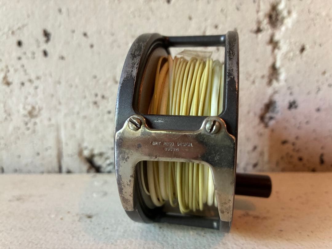 【HARDY】THE HUSKY 3 3/8 ハスキー　スペアスプール　ライン付