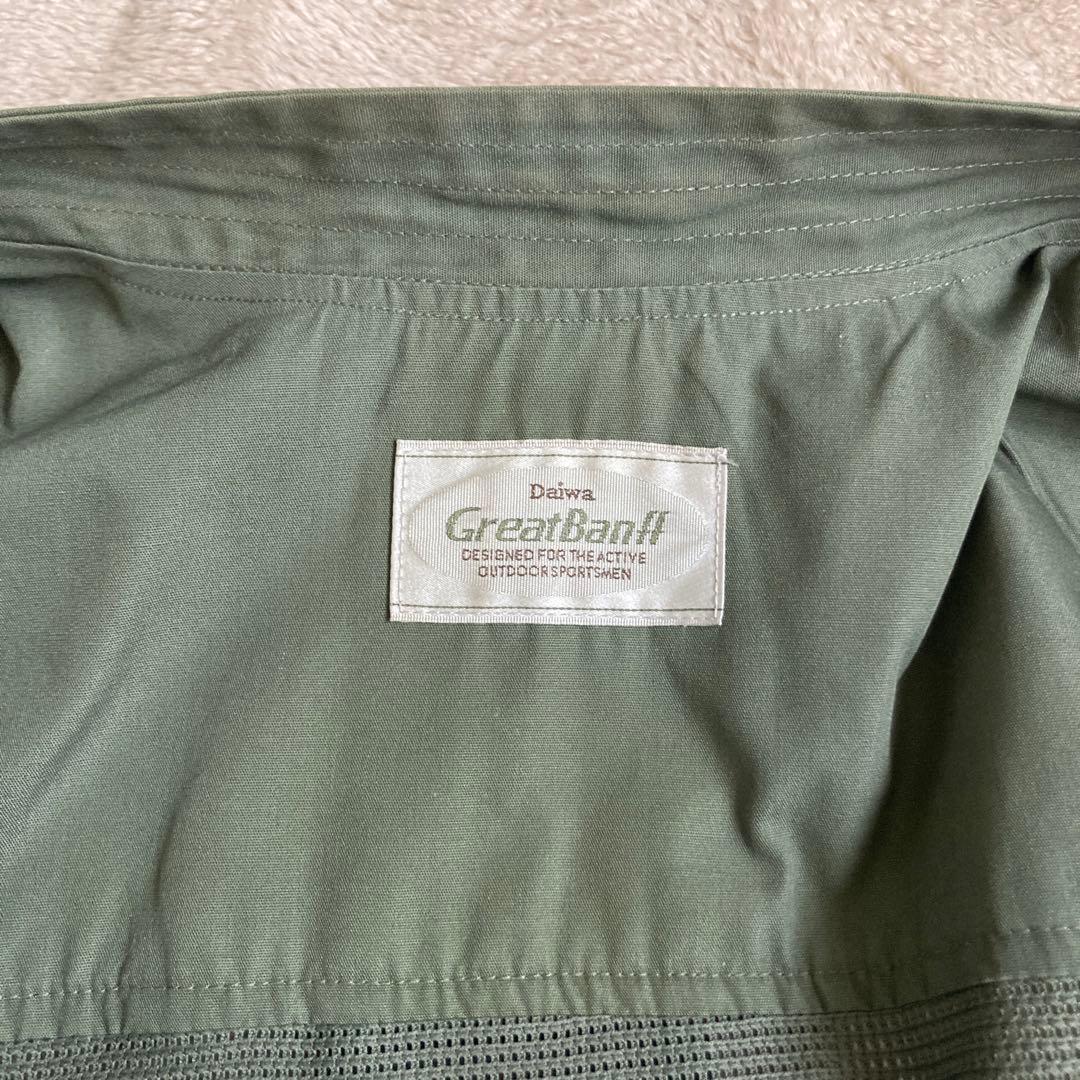 daiwa greatbanff ダイワ フィッシングベスト ギミック ワッペン