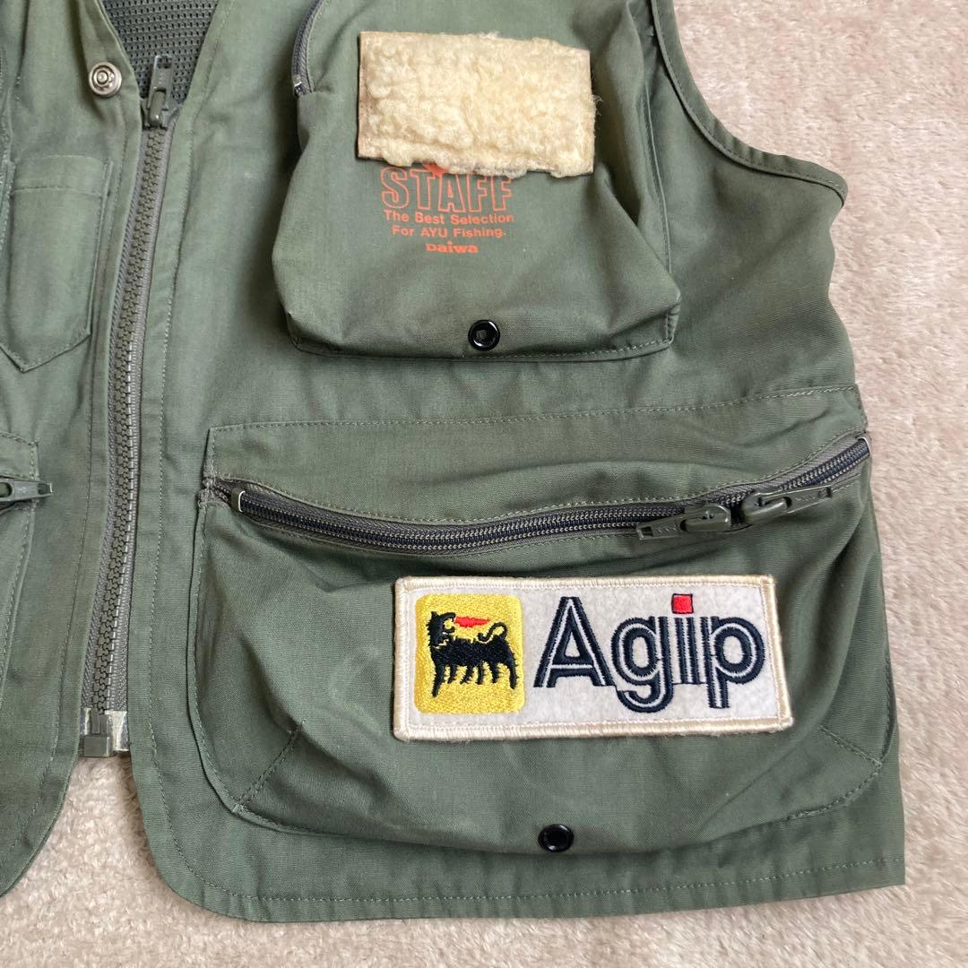 daiwa greatbanff ダイワ フィッシングベスト ギミック ワッペン