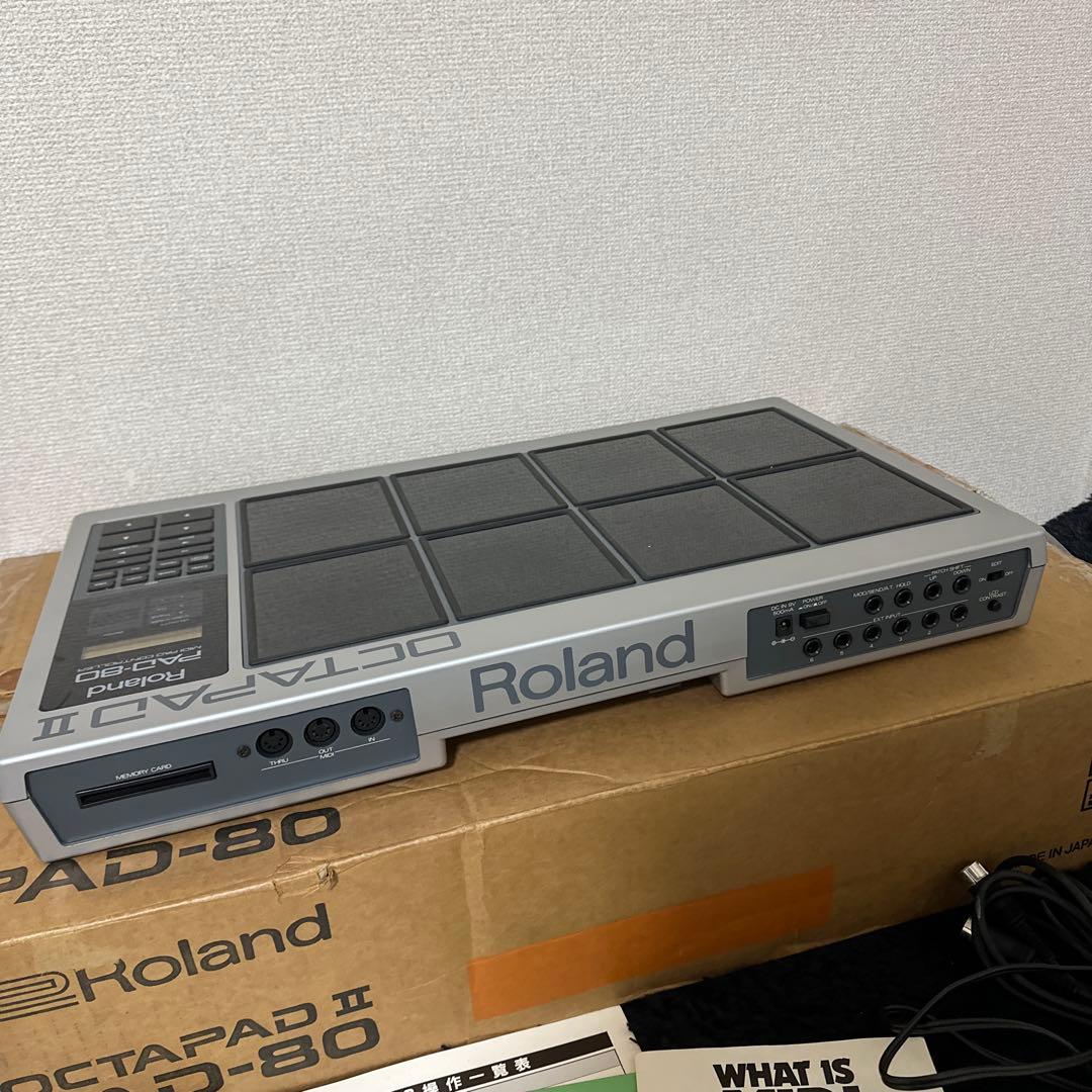 激レア Roland PAD-80 元箱付き MIDIコントローラー