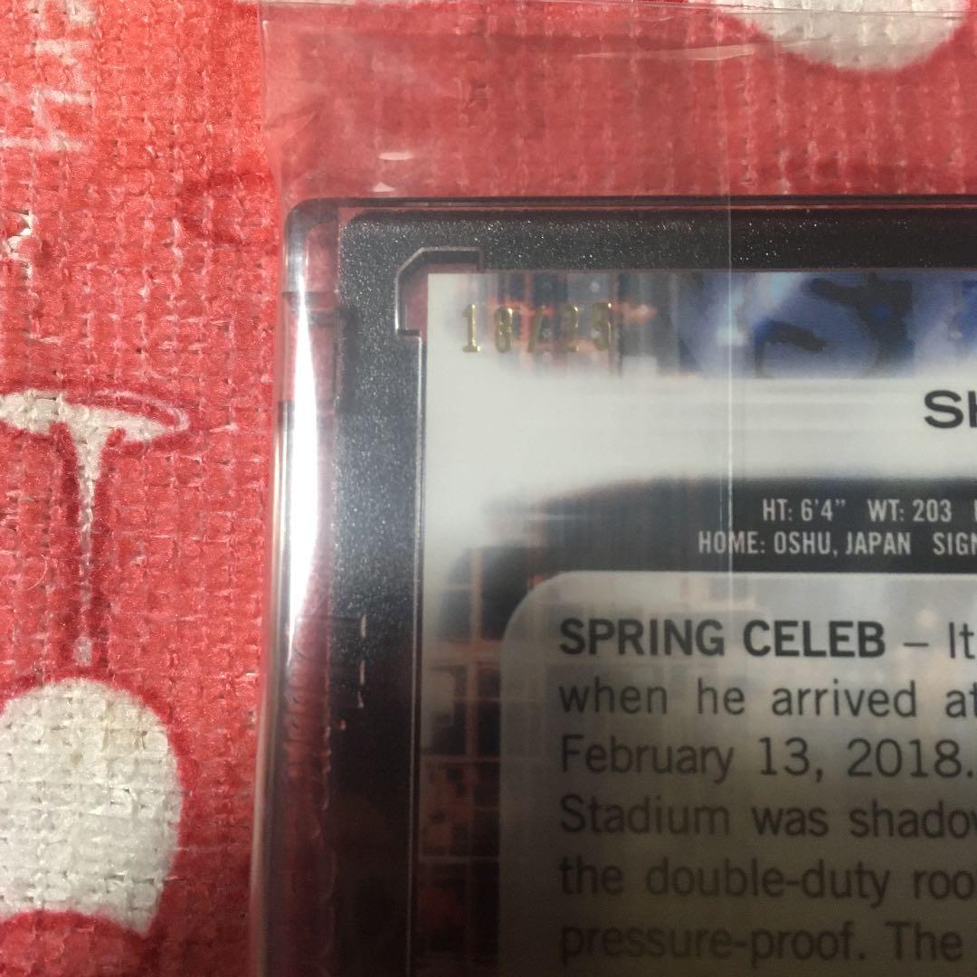 大谷翔平RC\"レア\"スタジアムクラブ　インスタビジョンブラック25枚限定