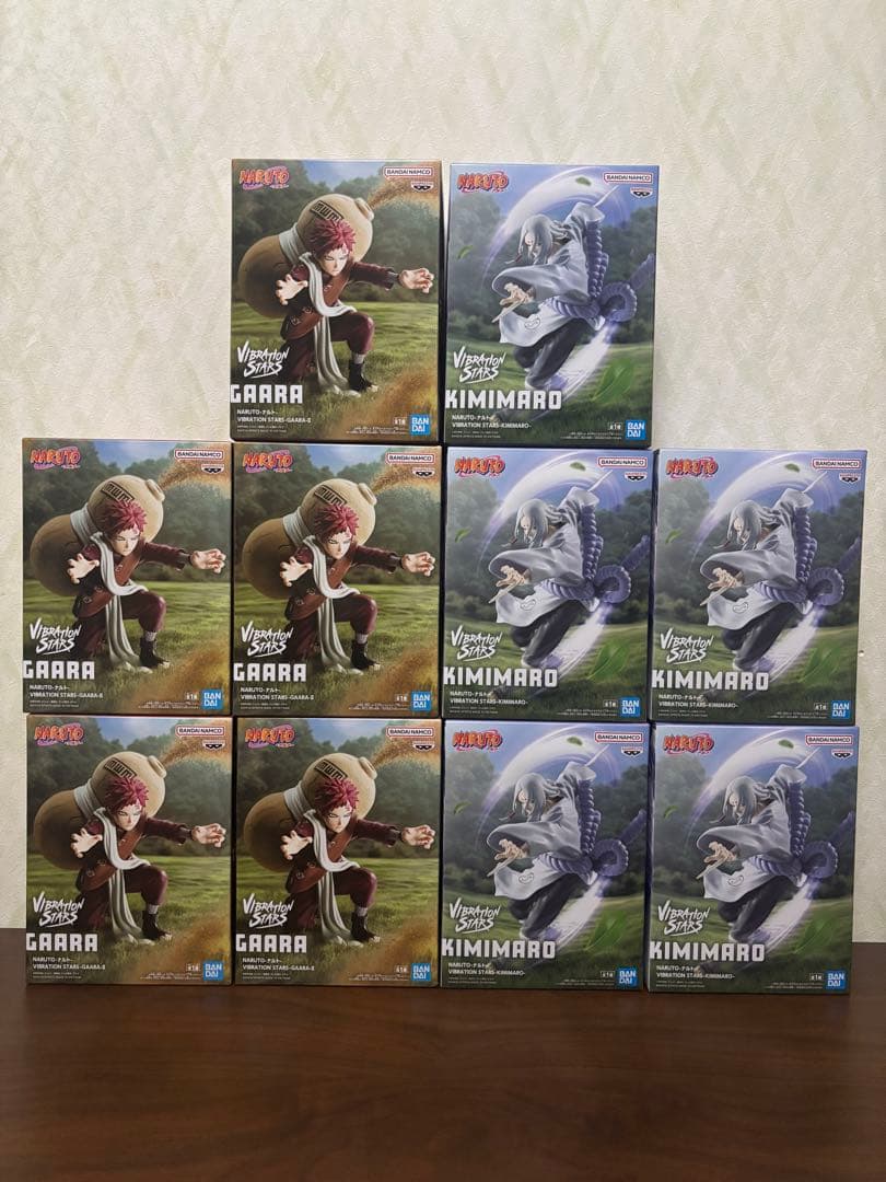 ナルト　フィギュア　10体　我愛羅　　君麻呂　VIBRATION STARS