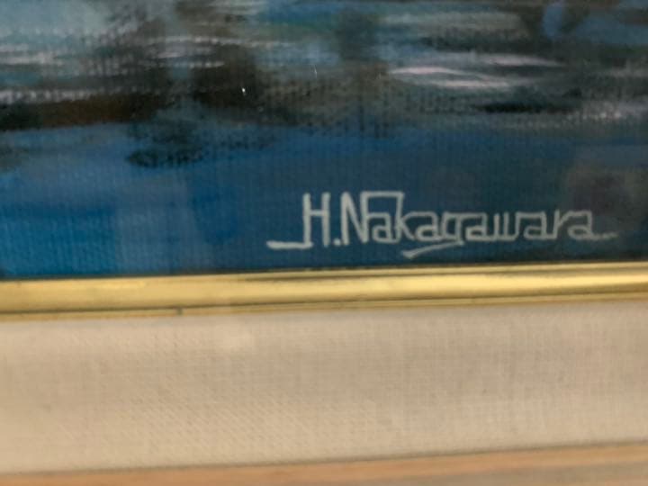 中河原英之  作   スペイン   マルベージャの港 ★購入金額交渉可能