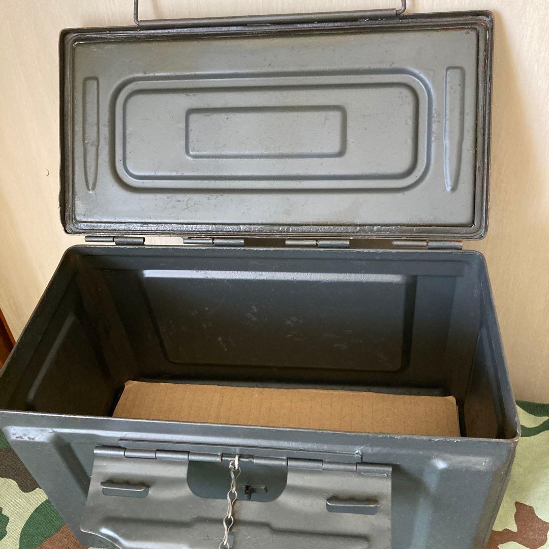 自衛隊　弾薬箱　12.7ミリ