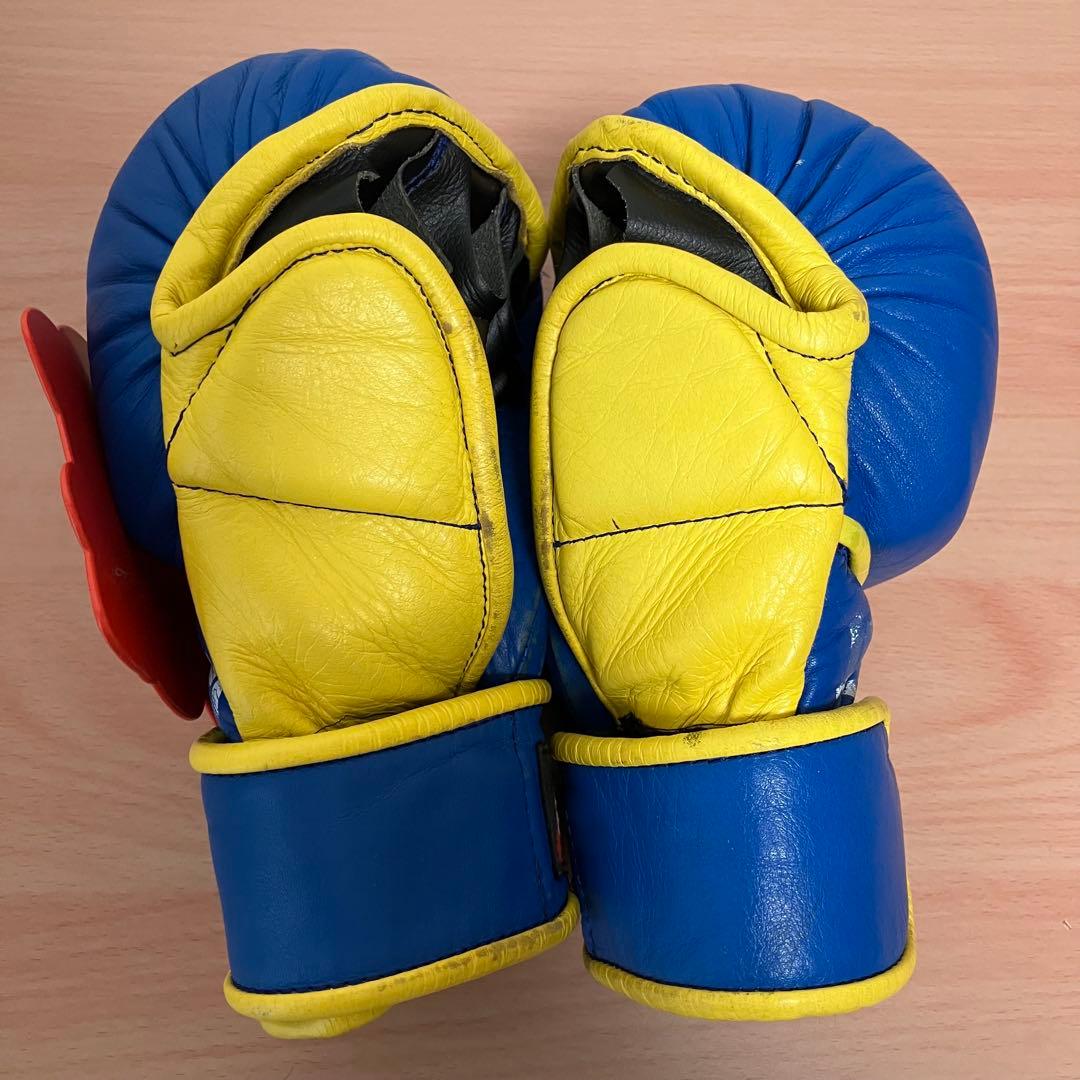 ISAMI イサミ　パウンドグローブ　青×黄　総合格闘技