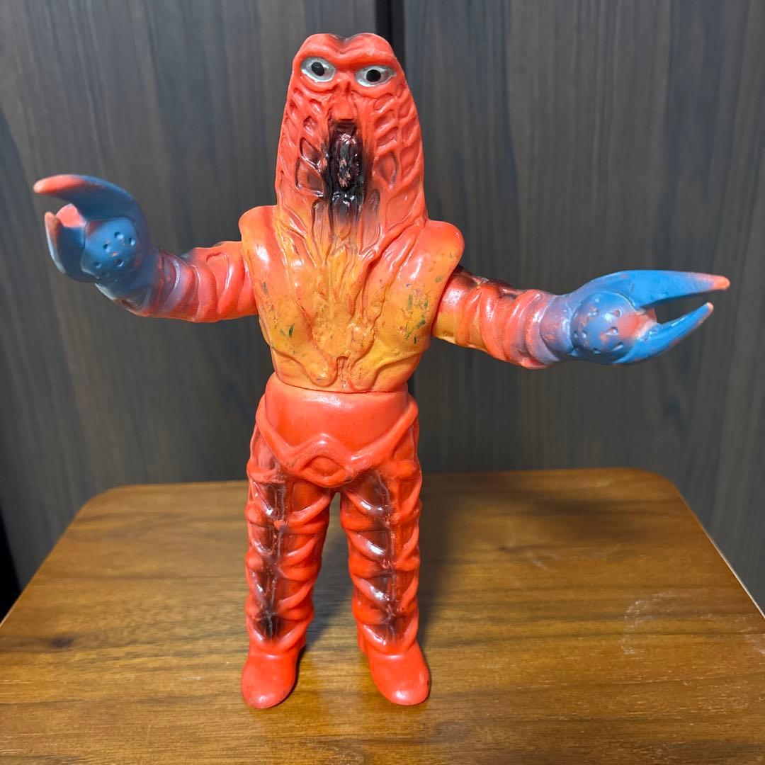 ブルマァク 当時物　ゴドラ星人　マルサン　ポピー　無版権　パチソフビ　怪獣パチ