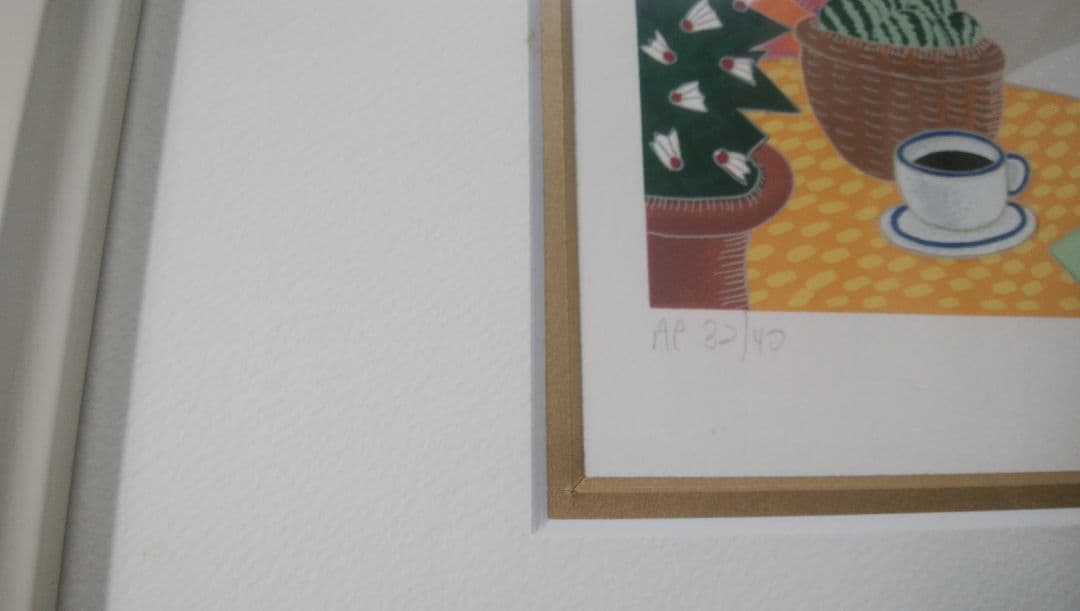 マックナイトのリトグラフ