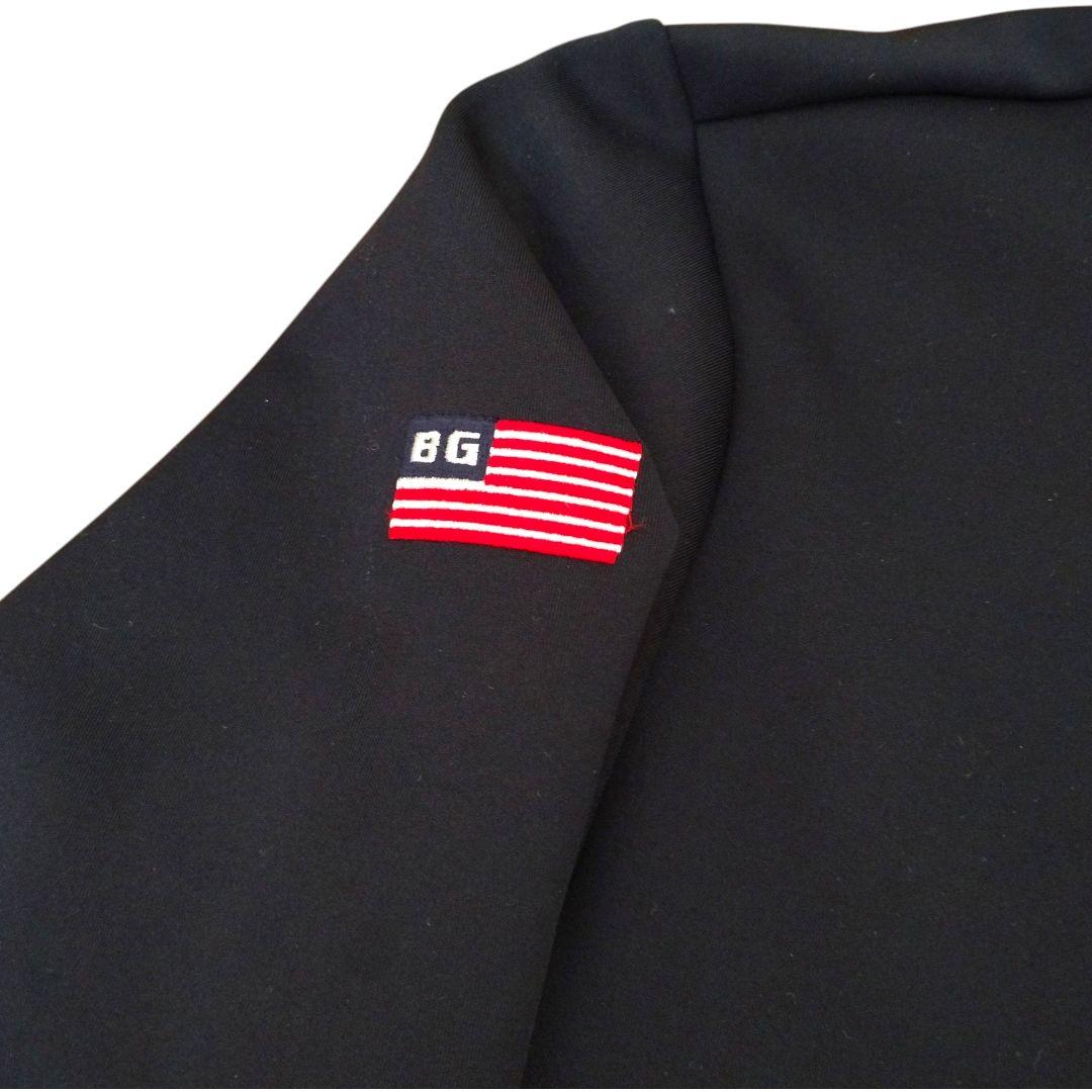 ブリーフィング BRIEFING ゴルフ パーカー M 黒 防風 3D 薄手