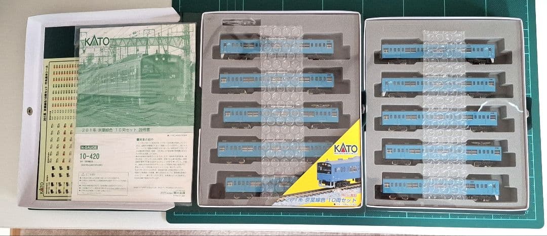 KATO Nゲージ 10-420 201系　京葉線色10両セット