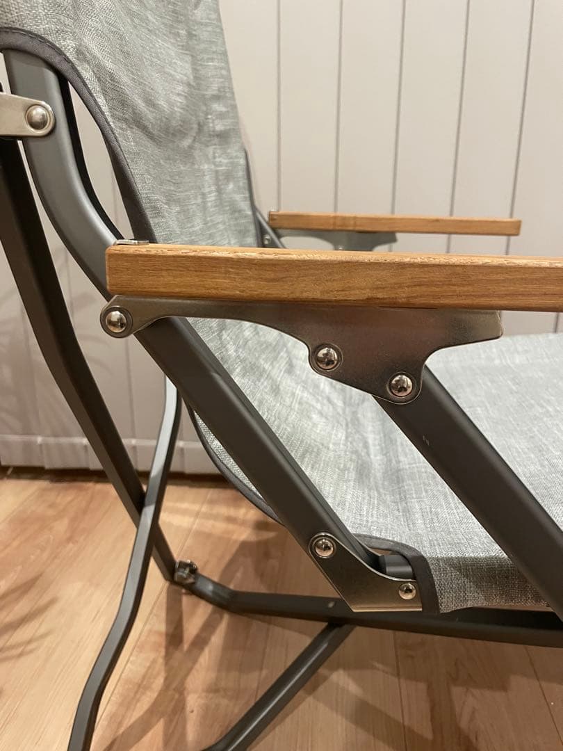  peak 65周年 ローチェア 30 メランジグレー　1脚　美品