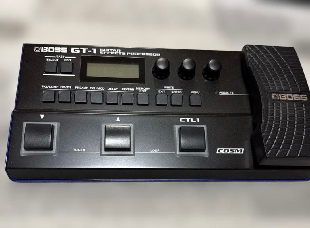 美品　BOSS GT-1 ギターマルチエフェクター&GT-1の教科書