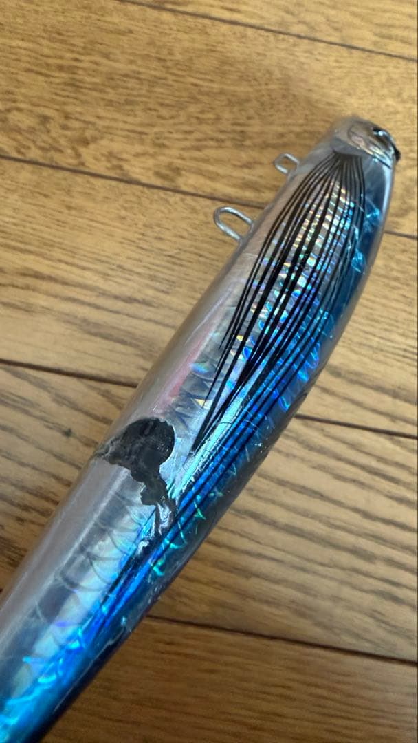 マグロ、ヒラマサ、青物キャスティングルアーとフック、リーダーのセット