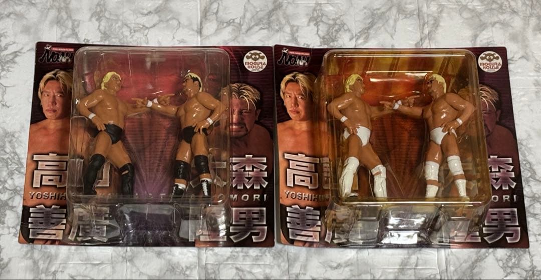 【未開封】高山善廣 ＆ 大森隆男　2体セットノーフィアー　プロレスリングNOAH