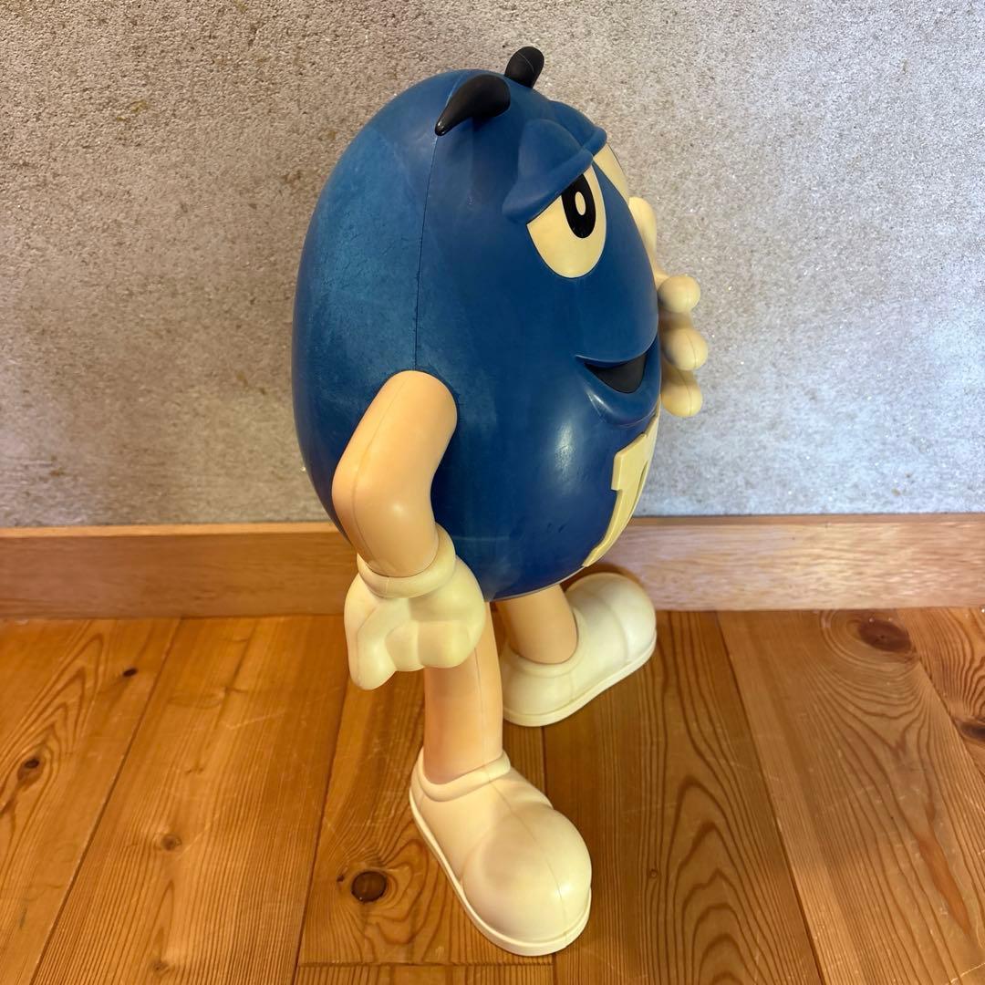 レア　エムアンドエムズ　ストアディスプレイ　フィギュア　ブルー　MMs アメトイ